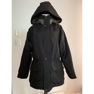 RFT RAINFOREST BLACK WATERPROOF DOWN FILLED PARKA PUFFER JACKET FOR MEN